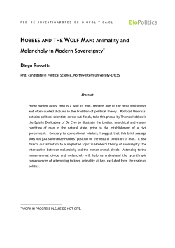 Hobbes and the Wolf Man