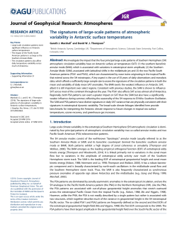 PUBLICATIONS - Colorado State Atmospheric Sciences
