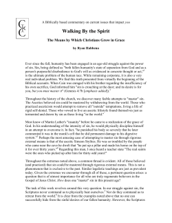 Printer friendly PDF - Critical Issues Commentary