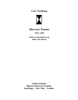 Introduction by Mark Van Doren