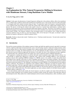 An Explanation for Why Natural Frequencies Shifting in Structures