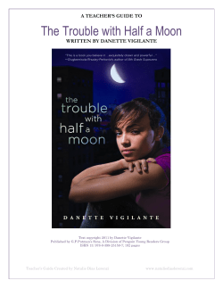 The Trouble with Half a Moon