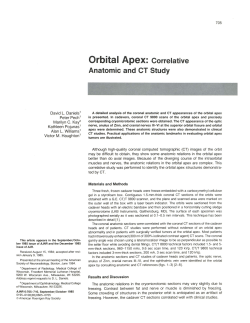 Orbital Apex - American Journal of Neuroradiology