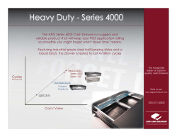 Heavy Duty - Series 4000