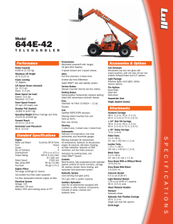 Lull Model 644E-42 Telehandler