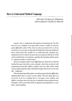 How to Understand Medical Language