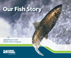 Idaho Power Our Fish Story Brochure