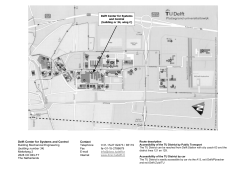 How to reach us? - Delft Center for Systems and Control