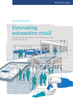 Innovating automotive retail