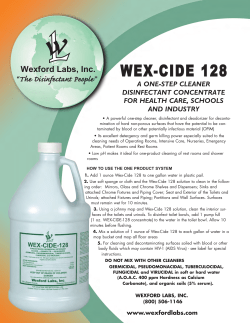WEX-CIDE 128 - Wexford Labs