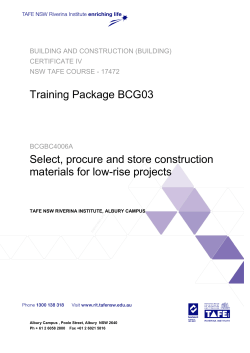 Unit 1 Factors affecting the performance of building materials