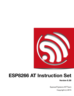 4A-ESP8266__AT Instruction Set__EN_v0.30.pages