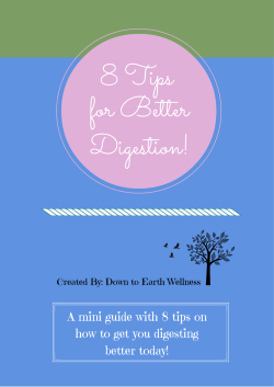 9 Tips for Better Digestion
