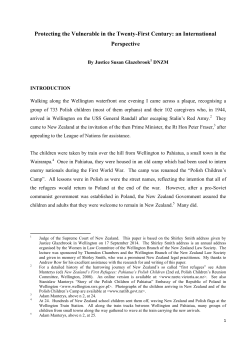 Protecting the Vulnerable in the Twenty