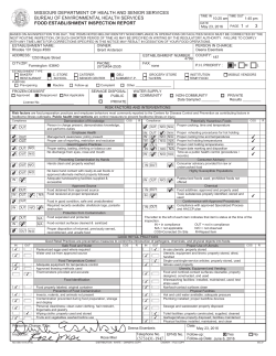 Page 1 TIME IN TIME OUT P$GE 1 of MISSOURI DEP$RTMENT OF