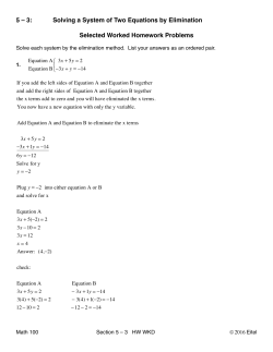 HW Section 5