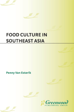 Food Culture in Southeast Asia