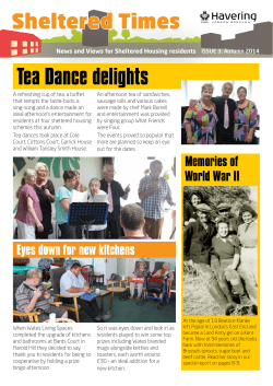 Sheltered Times Tea Dance delights