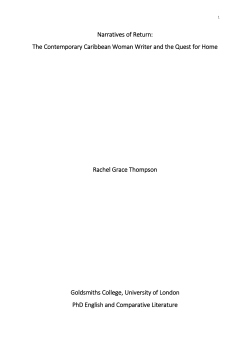 Narratives of Return - Goldsmiths Research Online