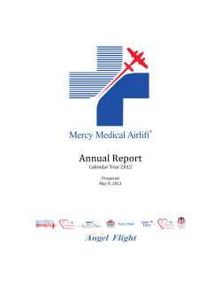 Annual Report - Mercy Medical Angels