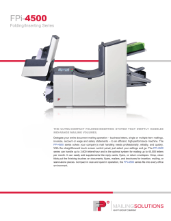 FP 4500 Bro us REV5.indd - Brothers II Business Machines