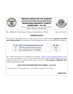 DRDO-BU Center for Life Sciences