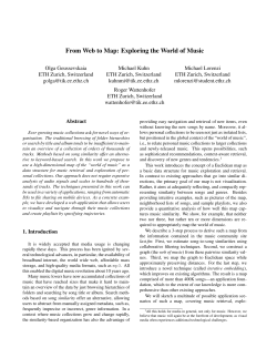 From Web to Map: Exploring the World of Music