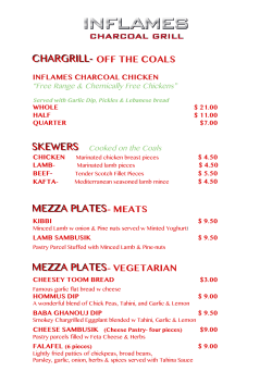 skewers chargrill- mezza plates mezza plates