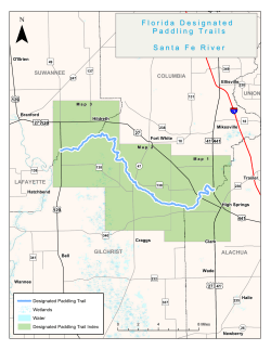 Santa Fe River Paddling Trail