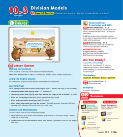 Division Models