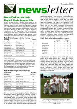 Newsletter