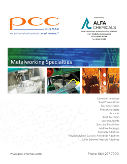 Metalworking Specialties