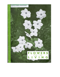 Biltmore Forest School Reunion: Flowers for the Living, 1950