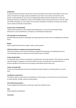 Glossary - SAS Cargo