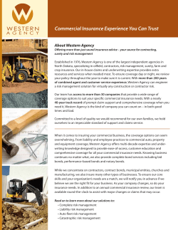 180266-Western Agency Commercial Services