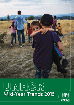 UNHCR Mid-Year Trends 2015