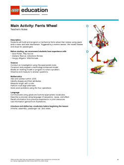 Main Activity: Ferris Wheel