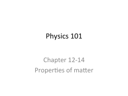 Physics 101