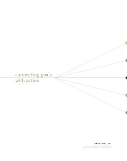 connecting goals with action