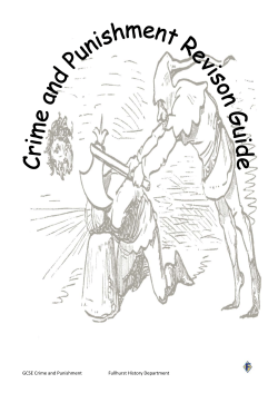 Crime and Punishment Revision PDF File