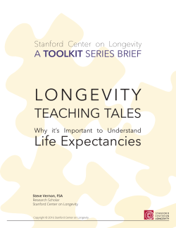 Stanford Center on Longevity