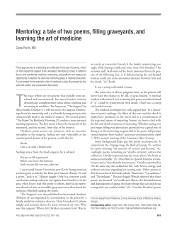 a tale of two poems, filling graveyards, and