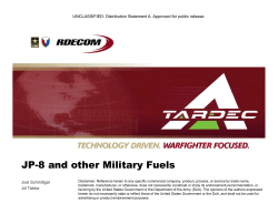 JP-8 and other Military Fuels