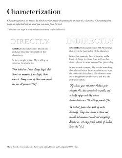 Characterization - River Dell Regional School District
