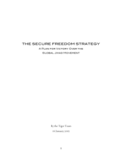 THE SECURE FREEDOM STRATEGY