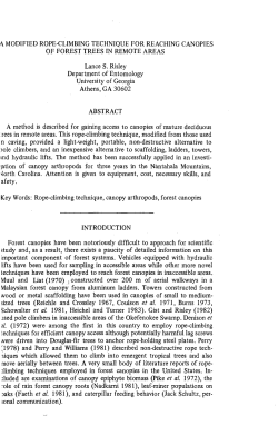 MODIFIED ROPE-CLIMBING TECHNIQUE FOR REACHING