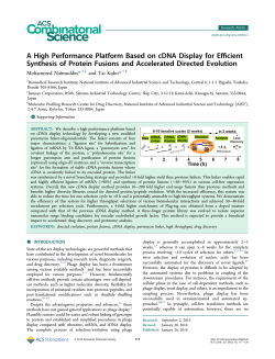 A High Performance Platform Based on cDNA
