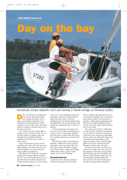Day on the bay - Community Boating Center