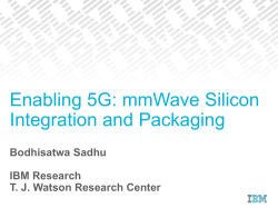 Enabling 5G: mmWave Silicon Integration and