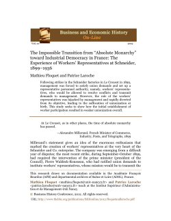 The Impossible Transition from &ldquo;Absolute Monarchy&rdquo;